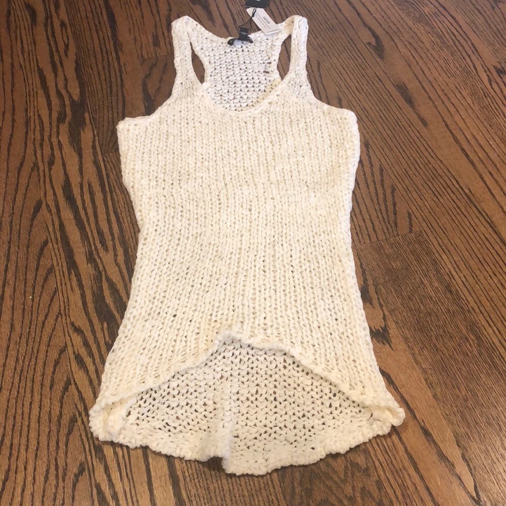 Knitted tank top